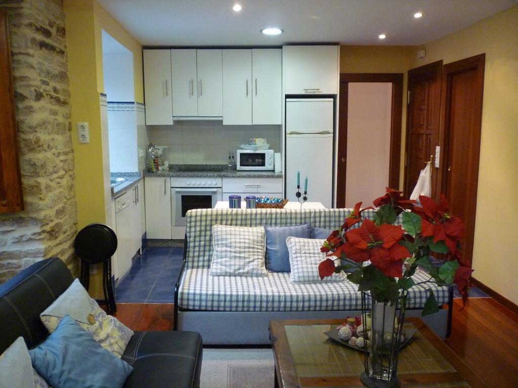 Apartamento Transito De Entrerruas Santiago de Compostela Szoba fotó