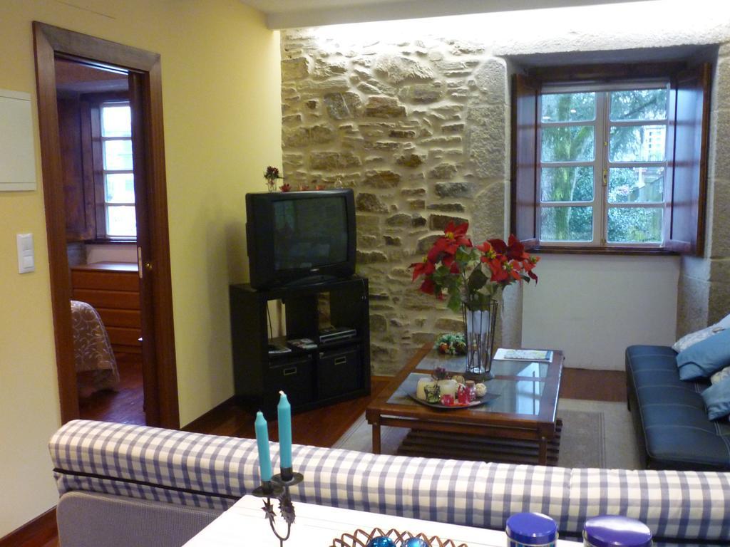 Apartamento Transito De Entrerruas Santiago de Compostela Szoba fotó