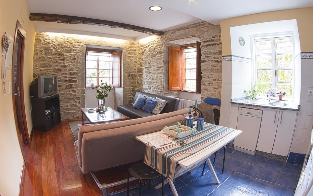 Apartamento Transito De Entrerruas Santiago de Compostela Kültér fotó
